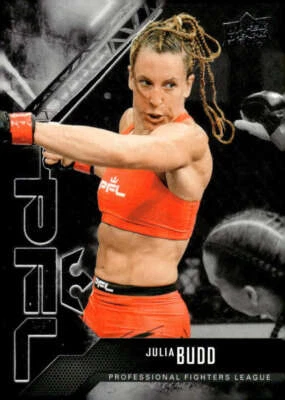 Julia Budd RC 2022 Upper Deck Professional Fighters League #12 ROOKIE  ID:131738 - Image 1 of 2