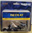 YakGear Pad Eye Kit; 5 Pad Eyes, screws, screw caps fits Kayaks and Canoes