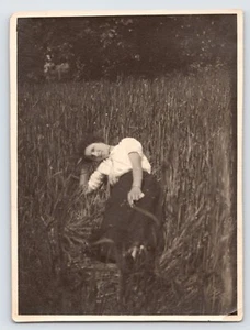 Foto de la década de 1910 Lillian Orrison eduardiano estado de ánimo retrato enfermera de Catonsville MD - Imagen 1 de 5