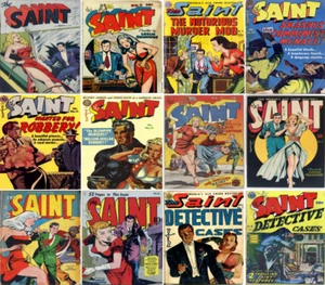 1947 - 1952 Der Heilige Comic Paket - 12 eBooks auf CD - Bild 1 von 3