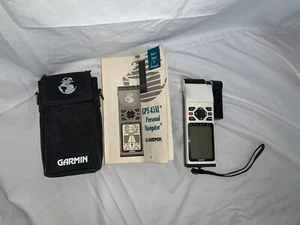 Garmin GPS 45XL Handheld Personal Navigator w/ Case + Manual Excellent Condition - Picture 1 of 13