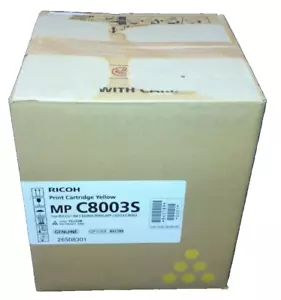 Cartuccia gialla originale Ricoh Savin Lanier 842189 (822197) MP C8003S vedi sopra - Foto 1 di 1