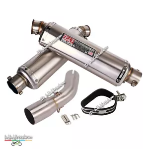 Silenciadores de conexión de tubo medio de escape de motocicleta 51 mm para Suzuki SV650 2016-2022 - Imagen 1 de 12