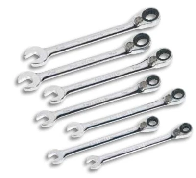 Juego de llaves de trinquete combinadas Greenlee 0354-02 7 tamaños 7,9,10,11,13,14,15 mm Foto 1 de 4