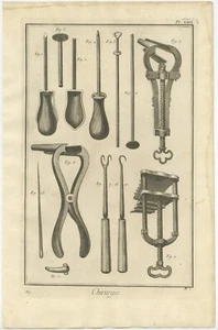 Pl. XXVI Antique Medical Print - Picture 1 of 1