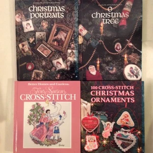 (Lot 0f 4) LEISURE ARTS CHRISTMAS 3&4 Better Homes Cross-Stitch Hdbk - G303 - Picture 1 of 12