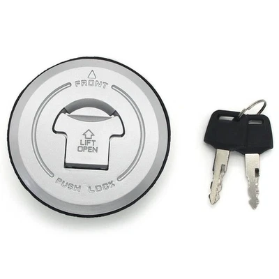 Motorcycle Fuel Gas Tank Cap Cover W/ 2 Keys For Honda 2002-2008 VTX1800S/R/N/C Foto 1 de 4