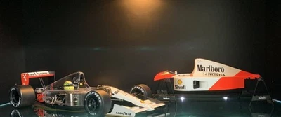 Fuera de impresión Tamiya 1/12 vista completa McLaren Honda MP4/6 vista completa capucha nuevo Ayrton Foto 1 de 4