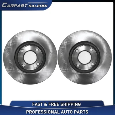 Rotores de freno de disco delanteros 10,06" para Audi 100 1989-1991 1989-1991 Audi 100 Quattro Foto 1 de 4