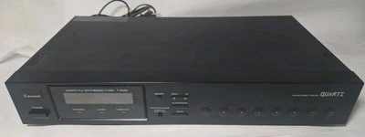Sansui Quartz PLL Synthesizer AM/FM Stereo Tuner T-E550 - TESTED!  - Image 1 of 4