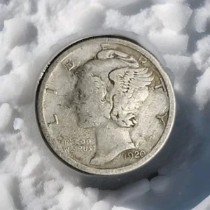 1920 S Mercury Dime Very Fine - Imagen 1 de 2