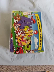 MCDONALDLAND 500 1996 COLLECT-A-CARD BASE CARD SET OF 50 RONALD MCDONALD SC - Imagen 1 de 8
