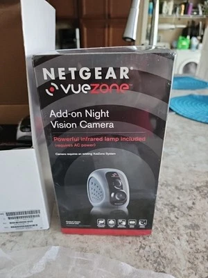 Netgear VueZone Add-On Motion Detection Camera, Wire Free, VXCB2010-100NAS-FS - Image 1 of 3
