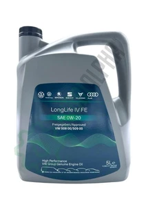 Volkswagen LL IV FE 0W-20 olio motore 0W20 VW 508 00 / 509 00 1x5 lt - Foto 1 di 2