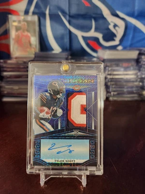 Tyler Scott Obsidian Rookie Auto Patch 4/5 - Image 1 of 4