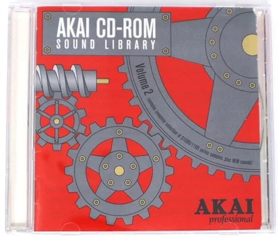 Akai Professional Sound Library Volume 2 Akai Format Sample Library Sampling CD - Image 1 of 3