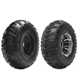 2PC 4PLY 16x8x7 16x8-7 Wheel Tyre Rim Tubeless Assembly ATV Quad Go Kart Buggy - Picture 1 of 11