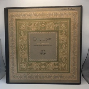 Angel 2 LP box 3556 B: Dinu Lipatti - His Last Recital Besançon Festival - Picture 1 of 4