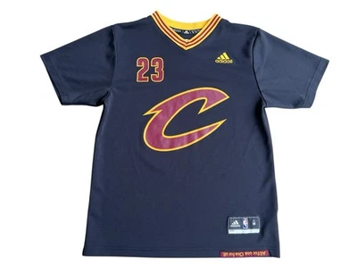 NBA ADIDAS Cleveland Cavaliers Swingman Lebron James Jersey Youth M 2016 Finals - Image 1 of 4