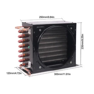 Condenser Air/Water-cooled Aluminum-Cu Fin-Tube Heat Exchanger 2/8HPFNA 0.80/1.7 - Picture 1 of 1