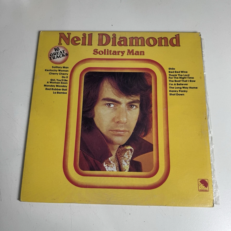 Neil Diamond Solitary Man Vinyl LP EMI International Records 1972 SCA002 - Image 1 of 4