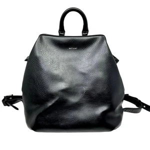 Matt & Nat Vignelli Urban Outfitters Rucksack schwarz Kunstleder vegan - Bild 1 von 17