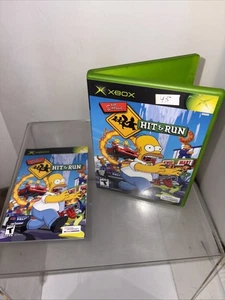 I Simpson Hit & Run Xbox Completo CIB Testato Disco Pulito con Scheda Reg - Foto 1 di 8