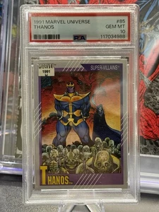 Marvel Universe #85 Thanos 1991 PSA 10 - Imagen 1 de 2