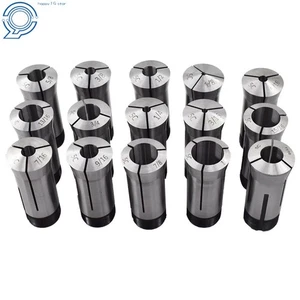 15 Pcs 5C Round Collet Set Fractional 1/8" to 1" High Precision For Lathe - Picture 1 of 4