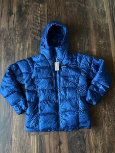 NEW Patagonia Men's Fitz Roy Down Hoody Puffer Size Med Superior Blue - Picture 1 of 2