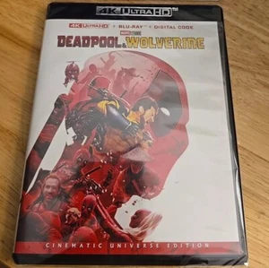 DEADPOOL & WOLVERINE 4K UHD + BLU-RAY + DIGITAL - Picture 1 of 1