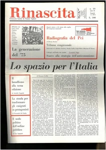Rinascita settimanale fondato da Palmiro Togliatti n. 10 7 marzo 1975 - Picture 1 of 1