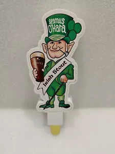 Seamus Ohara Irish Stout Leprechaun Rare Cool 8" Draft Beer Tap Handle Mancave - Imagen 1 de 7