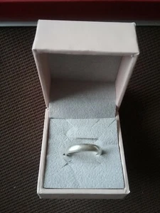 Ring 925 Silber matt ca, 17,7 cm wie neu - Bild 1 von 5