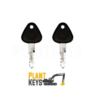 Volvo 777 (Set of 2) Excavator Keys Samsung Grader Dozer Ignition Equipment - Picture 1 of 1