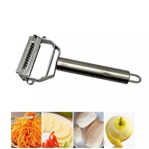 1PCS Vegetable & Fruit Peeler Grater Potato Slicer Stainless Steel Kitchen Tool - Picture 1 of 16