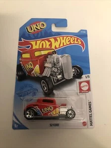 Hot Wheels ‘32 Ford Uno 1/5 Mattel Games. BRAND NEW in Original Package - Picture 1 of 3