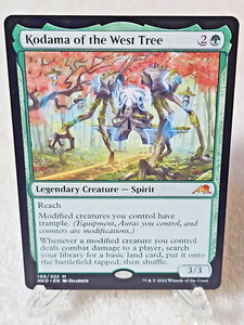 MTG Kodama of the West Tree Kamigawa Neon Dynasty 199 Magic Card Mythic NM