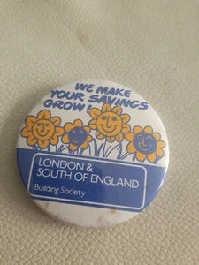 Insignia vintage de la sociedad de construcción de Londres y el sur de Inglaterra - Imagen 1 de 3
