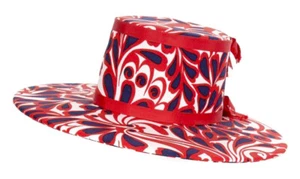 Comedian PHYLLIS DILLER ESTATE Vintage PERSONALLY WORN Floral Hat RAYMOND HUDD - Picture 1 of 3