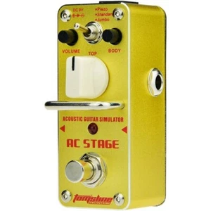 Tomsline AR-AAS-3 Stage, Acoustic Simulator Guitar Pedal, Yellow - Picture 1 of 8