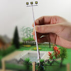 5pcs Model Railway HO Scale Plaza Lamppost Three-leds 13cm 1:87 Playground Light