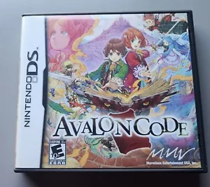 AVALON CODE (Nintendo DS Game + Case) Tested and Working. Authentic - Picture 1 of 7