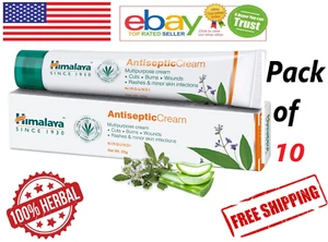 10x Himalaya Antiseptic Cream 20g Each For Cuts, Burns, Rashes & Skin Infection - Picture 1 of 5