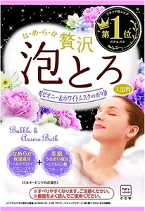 Cow Brand Smooth Luxury Foam Badezusatz Pfingstrose & weißer Moschus 30g - Bild 1 von 2