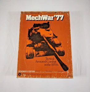 MECHWAR '77 Designer's Edition War Board Game COMPLETE UNPLAYED SPI 1975 - Picture 1 of 9
