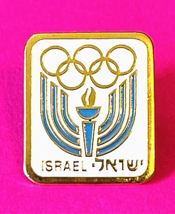 1984 LA OLYMPIC ISRAEL NOC PIN NATIONAL OLYMPIC COMMITTEE PIN - Picture 1 of 1