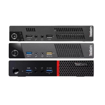 Fast Windows 11 Lenovo ThinkCentre Tiny Core i7 16GB RAM 1TB SSD WiFi PC Desktop - Image 1 of 4