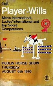 Equestrian 1970 Player Wills Dublin Horse Show Top Score Top Score Competitions - Imagen 1 de 6