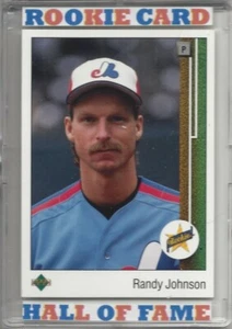 Randy Johnson compra 1-50% de descuento 2nd Montreal Expos tarjetas de novato - 1999 Salón de la fama - Imagen 1 de 33